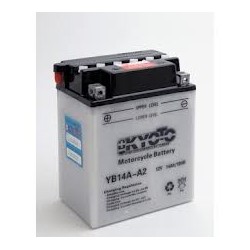 YB14A-A2  Batterie moto 12V 14AH