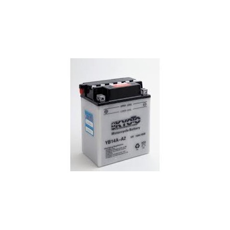 YB14A-A2  Batterie moto 12V 14AH