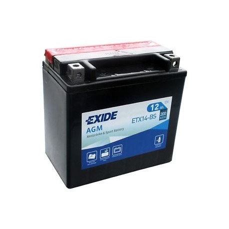 Batterie Moto Exide etx14-bs