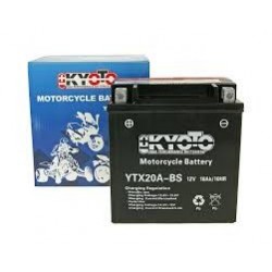 YTX20A-BS Batterie moto 12V 18Ah