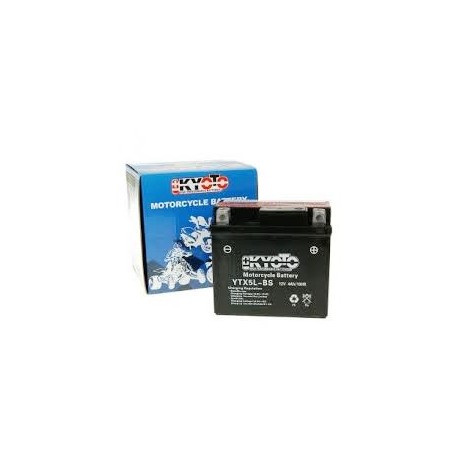 YTX5L-BS Batterie moto 12V 4AH